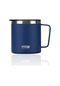 Tyeso Silviya Mug Vakumlu Paslanmaz Termal Kapaklı 400 Ml-Mavi