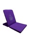Yogaezo Lotus Çiçeği Baskılı Backjack Meditasyon Sandalyesi Mor Mrbj10