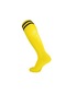 Luteshı Erkek İnce Futbol Uyluk Yüksek Çorap Sarı