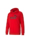 Puma 586688-11 Ess Big Logo Hoodie Tr Erkek Sweat High Risk Red