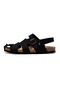 Aolan New Roman Sandalet - Siyah