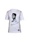 Dosmai Dijital Baskılı Muhammed Ali Spor T-shirt Beyaz Sbt131