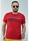 Erkek Kırmızı Slim Fit T-Shirt-3297