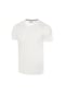 Erkek Nem Emici Hızlı Kuruma Atletik Teknik Performans Spor T-shirt Drıfıt-kısakol Beyaz