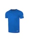Erkek Nem Emici Hızlı Kuruma Atletik Teknik Performans Spor T-shirt Drıfıt-kısakol Mavi