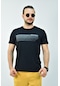 Erkek Siyah Slim Fit T-Shirt-3292