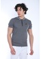 Erkek Spor G3 Melanj Polo Yaka Slim Fit T-Shirt-3346