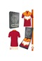 Galatasaray Lisanslı Okan Buruk Desing Polo Yaka T-shirt Kişiye Özel Ahşap Kutulu Kırmızı
