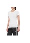 Lescon 15S-2210 Penye Kadın T-Shirt Beyaz L