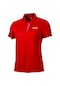 Peak Fw602478 Kadın Kırmızı Polo Yaka Kısa Kollu Spor Tişört