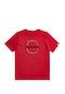 Quiksilver Hard Wıred Ss Yth Kırmızı Erkek Çocuk Kısa Kol T-Shirt