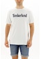 Timberland Ss Kennebec Rıver Lınear Beyaz Erkek Kısa Kol T-Shirt