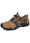 Luteshı Erkek Outdoor Büyük Numara Yürüyüş Ayakkabısı - Kahverengi