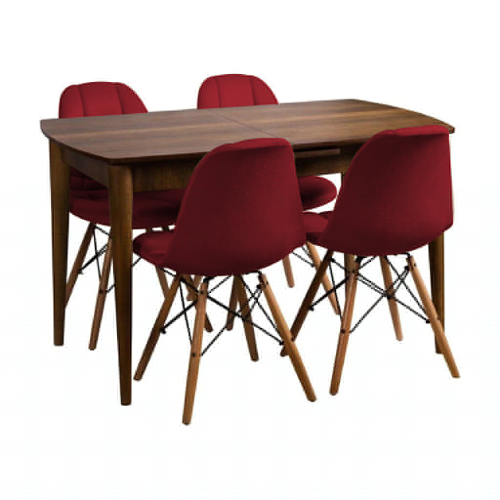 Açılır Yemek Masası + 4 Adet Sandalye Fiyatları ve Özellikleri Açılır Yemek Masası + 4 Adet Sandalye Fiyatları ve Özellikleri