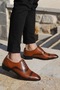 Ayakland P546 %100 Deri Klasik Erkek Ayakkabı Taba
