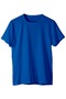 LuaLua Unisex Organik Pamuk Lacivert Oversize Basic Tshirt