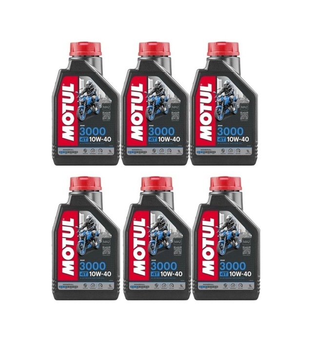 Motul 3000 10w40 4t Mineral Motosiklet Motor Yağı 12 Adet