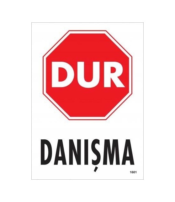 Buradabulabilirsin Dur Danışma Uyarı Levhası 25x35 Kod:1601 Nl