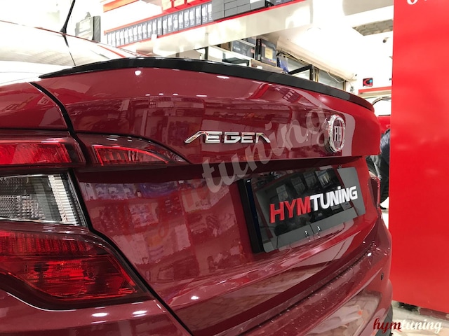 Fiat Egea Sd Spoiler Bagaj Üstü Çıta. Parlak Siyah