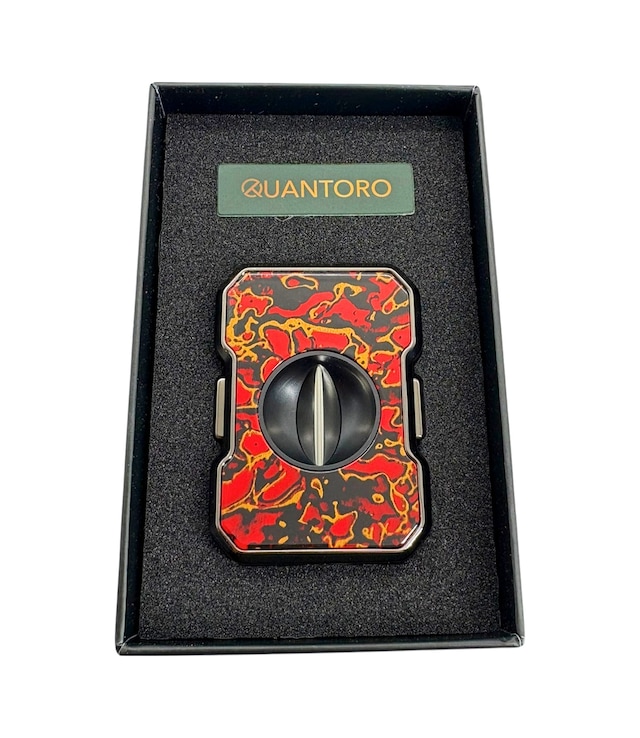 Quantoro Qc-7 Gunmetal Red Black Puro Kesici