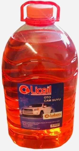 Licoil Yazlık Oto Cam Suyu Temizleyici&Şampuanlı&Parfümlü 5 Lt