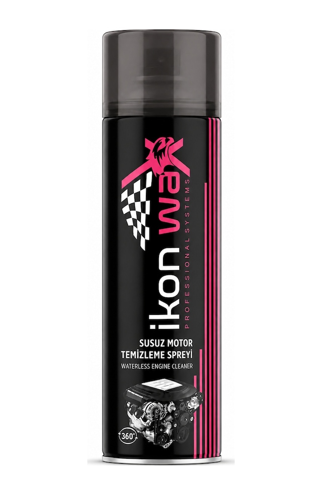 İkonwax Susuz Motor Temizleme Spreyi 500 Ml Profesyonel Motor Bakımı