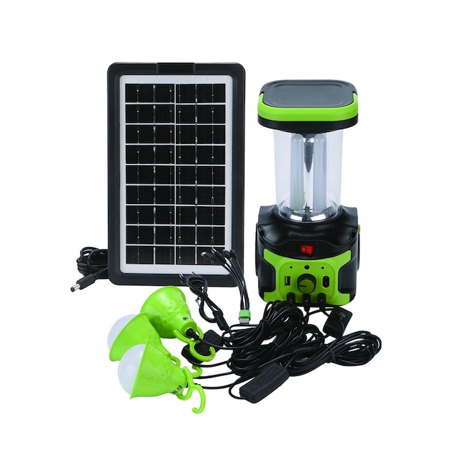 Gs-906 Mp3 Bluetooth Radyo Usb Güneş Paneli Dahil Solar Enerjili Şarjlı Spot Fener