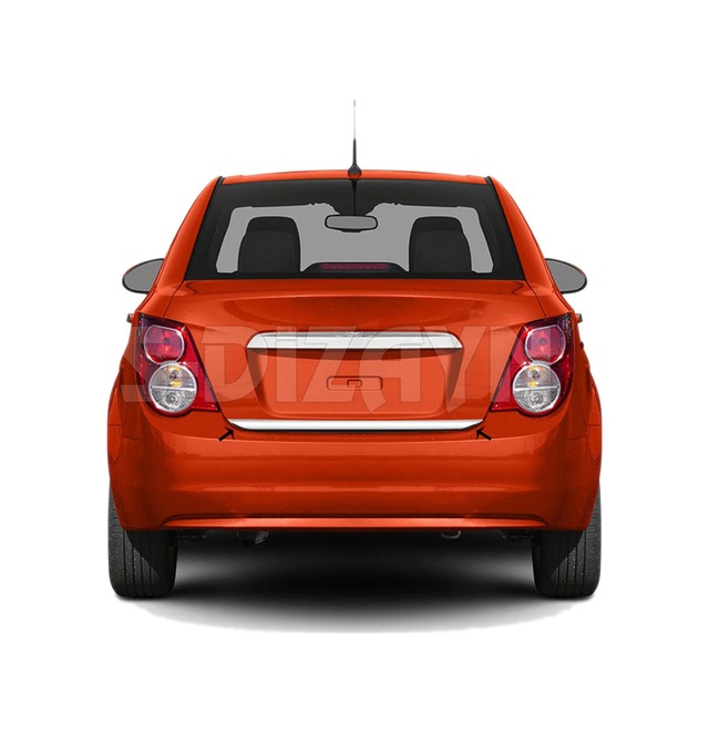 S-Dizayn Chevrolet Aveo 2 Sd Krom Bagaj Alt Çıtası 2011-2020 N11.3821