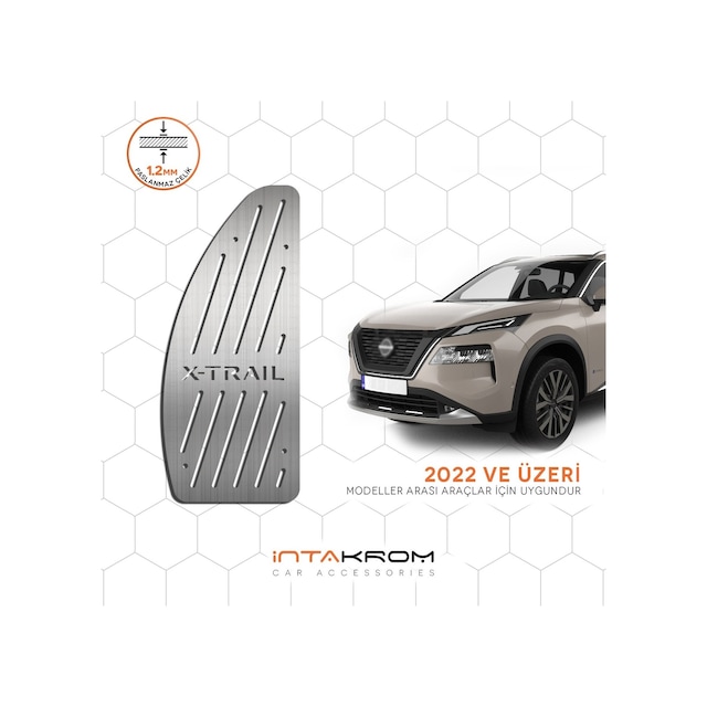 Nissan X-trail Krom Ayak Dinlendirme Pedalı 2022 Ve Üzeri