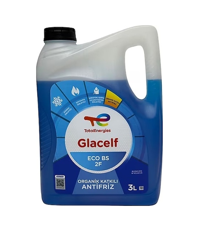 Total Glacelf Eco Bs Organik Mavi Antifriz 3 Litre