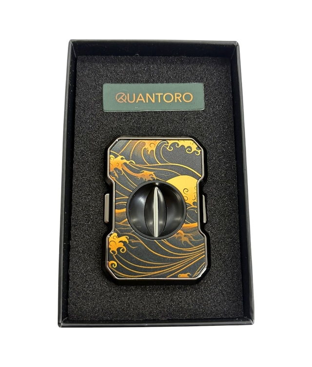 Quantoro Qc-7 Gunmetal Gold Wave Puro Kesici