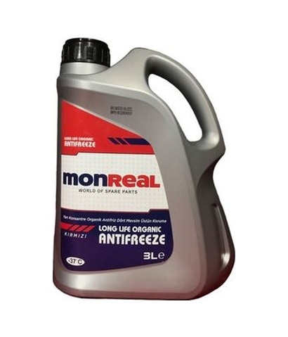 Monreal 304 Kırmızı Antıfrız 3lt Monreal Long Lıfe Organık-37 6x3lt