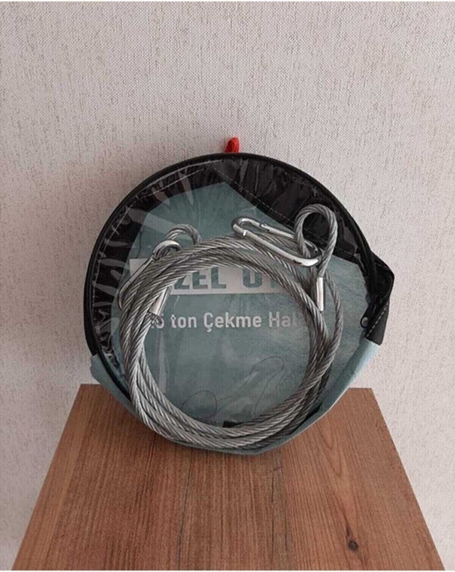 Çeki Halatı Çelik İzoleli Oto Çekme Halatı 3.5 Ton N11.376