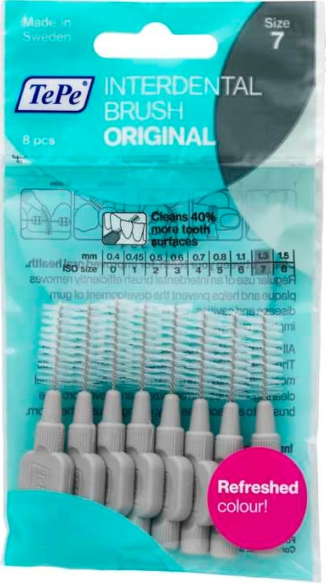 Tepe Interdental Arayüz Fırçası 1.3 MM 8'li x 2 Adet
