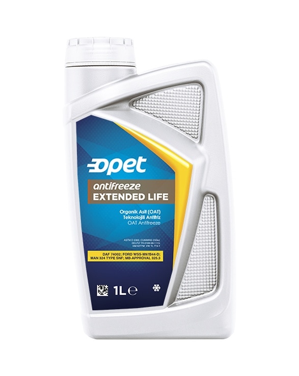 Opet Antifreeze Extended Life Kırmızı Antifriz 1 Litre 20