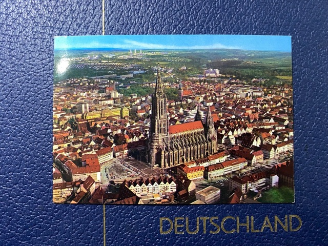 Almanya Özel Damgalı Kartpostal/ Postkarte 600 Jahre 1977 Teşhir Ürün
