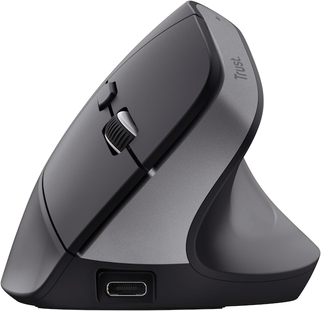Trust 25146 Bayo Bluetooth + 2.4ghz. Şarjlı Ergonomik Dikey Mouse