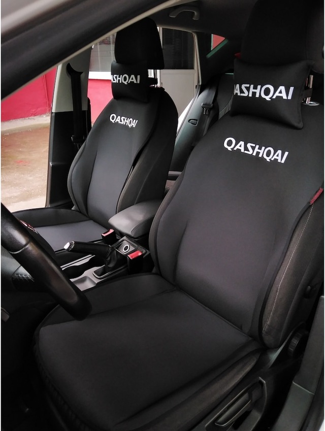 Nissan Qashqaı Nakışlı Ön Ikili Oto Koltuk Kılıfı