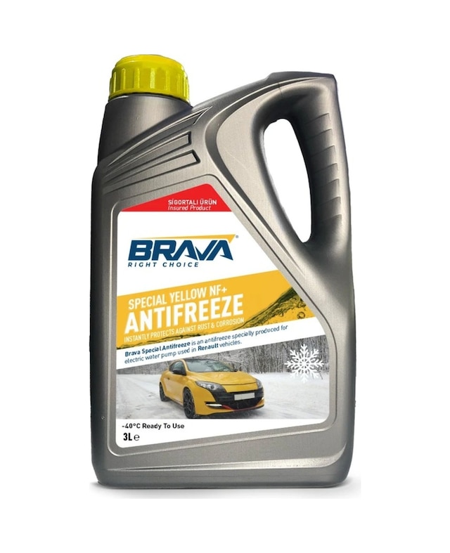 Renault 3 Lt Antifriz Sarı -40 C Sarı