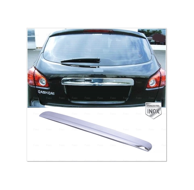 Nissan Qashqai Krom Bagaj Çıtası 2007-2014 P. Çelik N11.6048