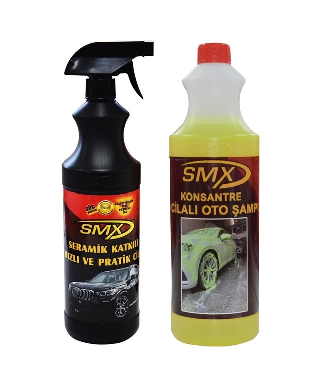 Smx Seramik Cila / Hızlı Cila / Pratik Cila / %40 Cilalı Oto Şampuanı
