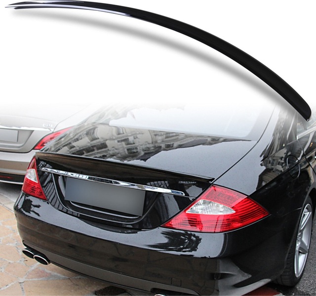 Mercedes W219 Amg 2005-2010 Uyumlu Bagaj Üstü Spoiler İthal Pianoblack