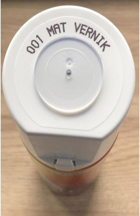 Akçalı 001 Mat Vernik Sprey Boya 400 ML