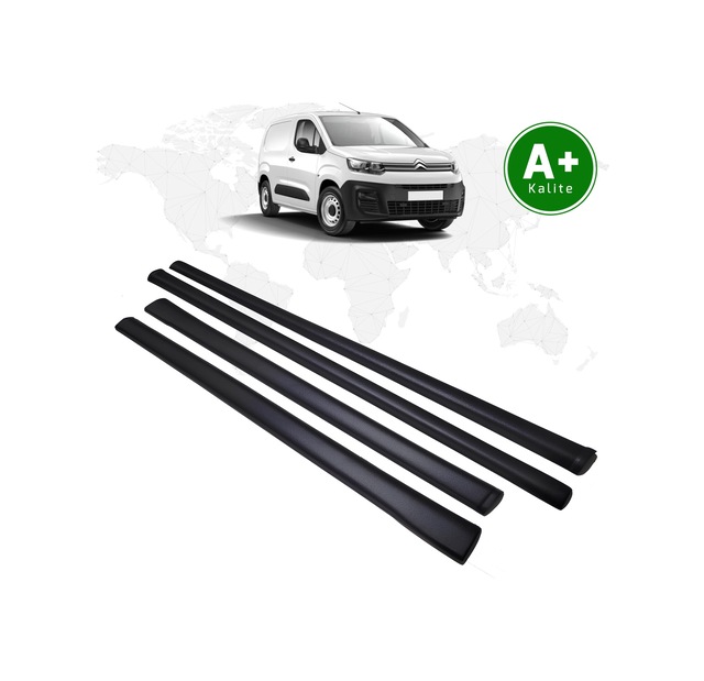Citroen Berlingo Panelvan Marşpiyel Kaplaması 4 Parça 2019 Model Ve Sonrası
