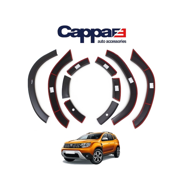 Cappafe Dacia Duster Çamurluk Dodik Uv Kat. (abs) 8 Parça 2018- N11.818