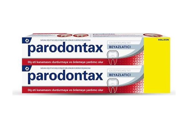 Parodontax Geliştirilmiş Tat Beyazlatici Diş Macunu 1+1 75 Ml Beyazlık