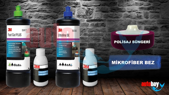 3M Boya Koruma Bölünmüş 100ml( 50417 Pasta & 50383 Hare&Cila)