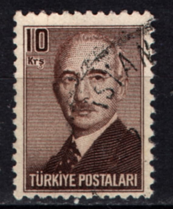 1948 Cumhurbaşkanı İnönü 10 Kuruş Tp0482 Teşhir Ürün