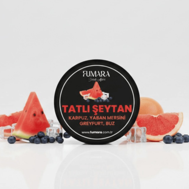 Fumara Tatlı Şeytan - Karpuz, Yaban Mersini, Greyfurt, Buz Aromalı Nargile Melası 200gr.