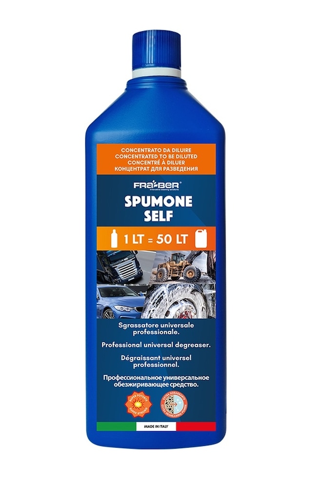 Fra-ber Spumone Self Yağ Çözücü Güçlü Ön Yıkama Köpüğü - 1000 Ml